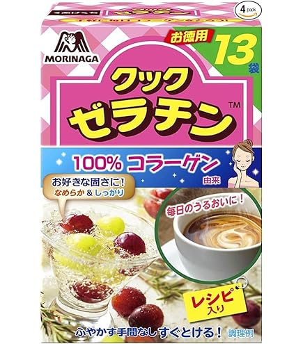 Amazon.co.jp: 森永製菓 クックゼラチン 6袋入り (5g×6P)×6箱 : 食品
