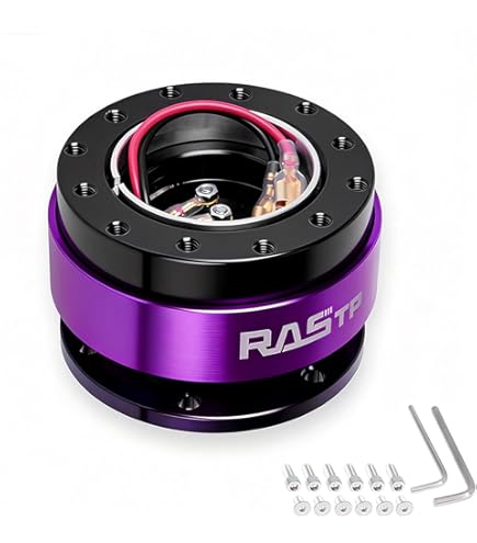 Amazon | MUTEKI ステアリングボス クイックリリース ハンドル アルミ