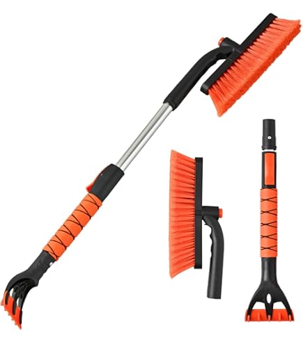 伸縮式スノーブラシとアイススクレーパー 42インチ フォーム製グリップ付き Amazon.co.jp: SEG Direct (SEGディレクト) 伸縮式スノーブラシ