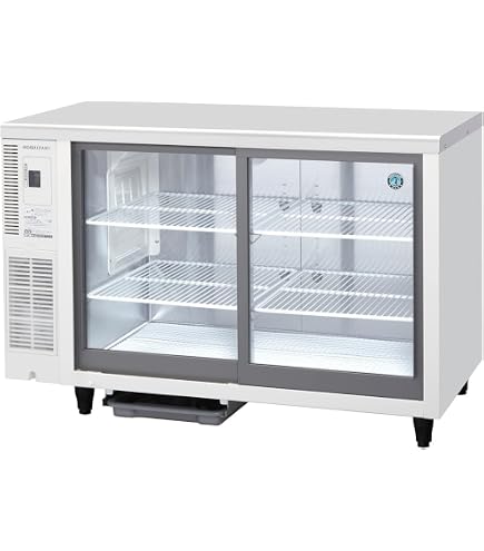 Amazon.co.jp: テーブル型小形冷蔵ショーケース ホシザキ RTS-90STD
