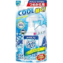 Amazon.co.jp: アイスノン シャツミスト ミントの香り 大容量 つめかえ