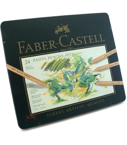 Amazon.co.jp: ファーバーカステル ピットパステル色鉛筆 36色