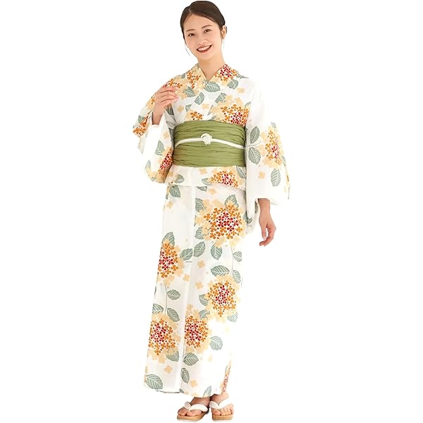 Amazon | (芸艸堂) ブランド 女性浴衣【生成り地 黒灰赤 梅枝 15638