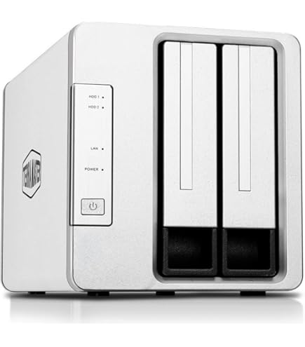 Amazon.co.jp: TerraMaster F2-423 SMB向け 2ベイNAS 高性能 Celeron