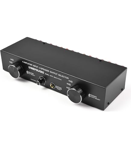 Amazon | PYLE PSS8 High-Power Stereo Speaker Selector (8 Channels