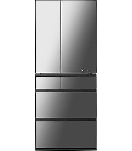 Amazon.co.jp: 三菱 455L 6ドアノンフロン冷蔵庫 置けるスマート大容量