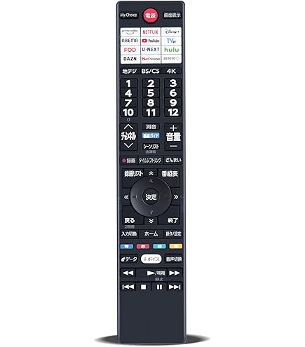 Amazon | テレビリモコン CT-90507 75047137 fit for 東芝 REGZA 液晶