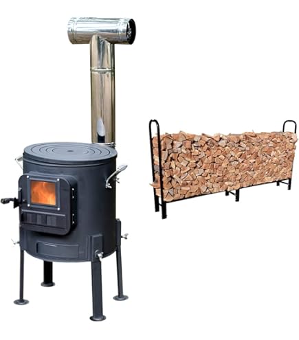 Amazon | ホンマ製作所 鋳物製薪ストーブ MS-403TX | 薪暖炉・薪ストーブ