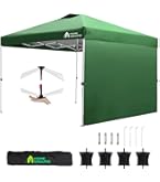 Amazon | ABCCANOPY タープテント ワンタッチ 3段階調節 ベンチ