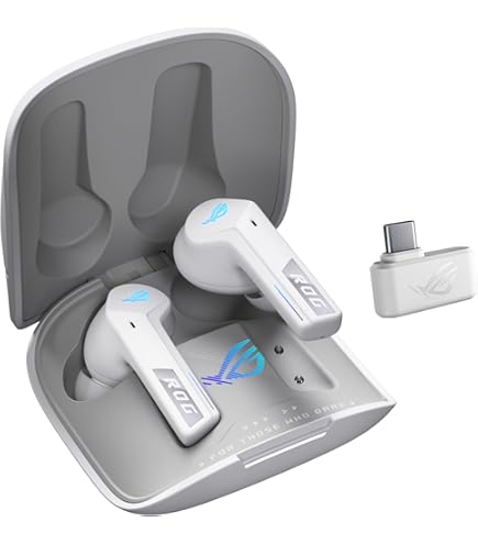 Amazon.co.jp: KASOTT 2.4GHzワイヤレスゲーミングイヤホン マイク付き