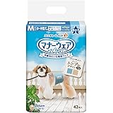 ユニチャーム 【セット販売】マナーウェア 男の子用 小～中型犬用 Mサイズ 迷彩・デニム 42枚×2コ