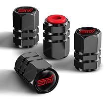 Amazon | STI エアバルブキャップ 4個セット スバル フォレスター