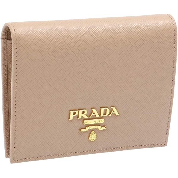Amazon | [Prada] [プラダ] 財布 二つ折り レディース サフィアーノ