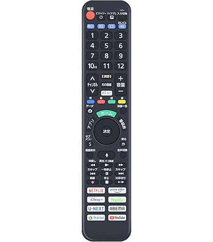 Amazon | AVTVA テレビ代用リモコン ITS FOR N2QBYA000063