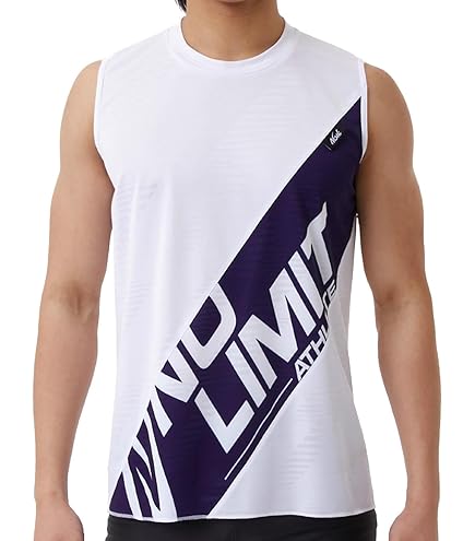 Amazon.co.jp: 〔ニシスポーツ〕陸上 ウェア ノースリーブ メンズ