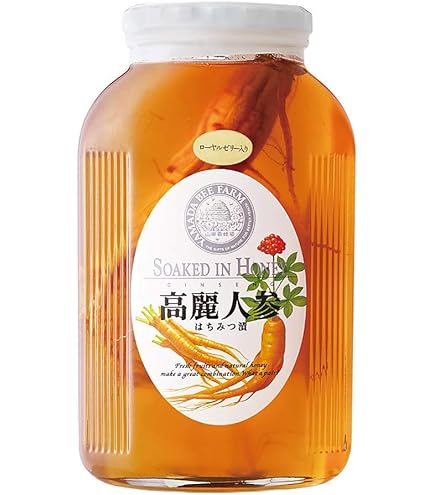 Amazon | 杉養蜂園 高麗人参蜂蜜漬6年根 280g | 杉養蜂園 SUGI BEE