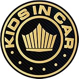 KIDS IN CARマグネット（ゴールド）