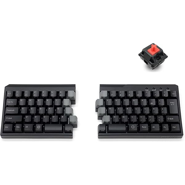 Amazon | MD770-PJPPDBBA1 Cherry MX 静音赤軸 有線 左右分離型 