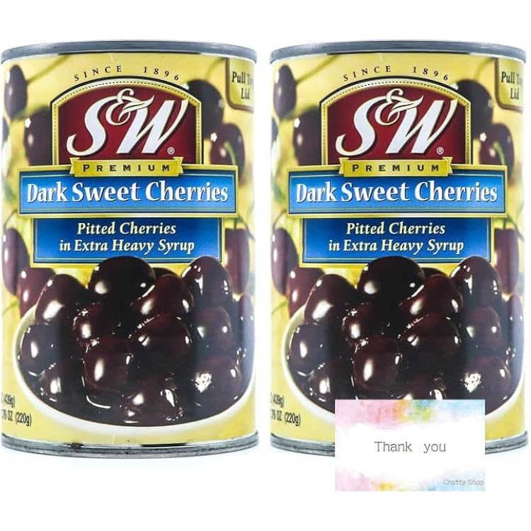 Amazon | 【2缶セット】ダークスウィートチェリー 4号缶 425g