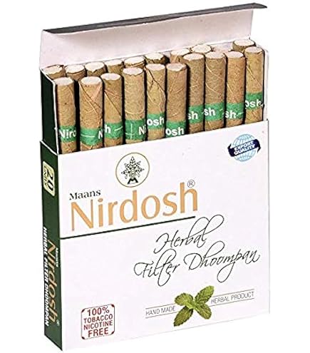 Amazon | Nirdosh Herbal Cigarettes - Tobacco & Nicotine FREE - 5