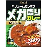 ハチ メガ盛りカレー中辛 300g×20個
