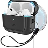 ESR AirPods Pro2 ケース AirPods Pro 第2世代/第1世代 (2023/2022/2019)共通 HaloLock搭載 MagSafe 対応(USB-C/Lightningケーブル対応) 耐衝撃 ハイブリッド落下保護 エアー