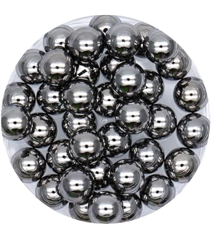 Amazon.co.jp: ネイル メタル パーツ 51 ハーフ ブリオン ラウンド