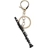 [MoonEmbassy] ミニチュクラリネット 楽器ギフト キーホルダー クラリネット ケース付け