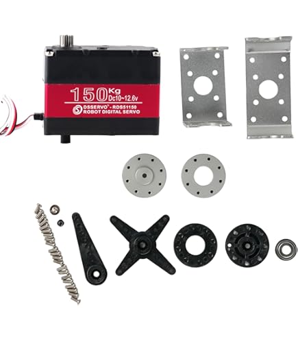 Amazon | 25Kg二軸サーボ 教育娯楽ロボットサーボ スマート