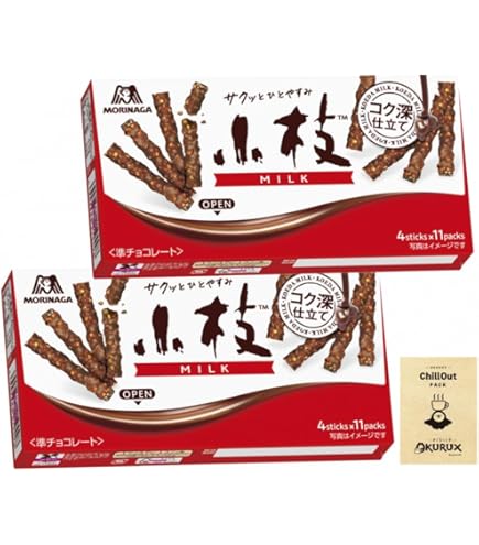 Amazon | 森永製菓 小枝＜ミルク＞大袋 101g×14個 | morinaga