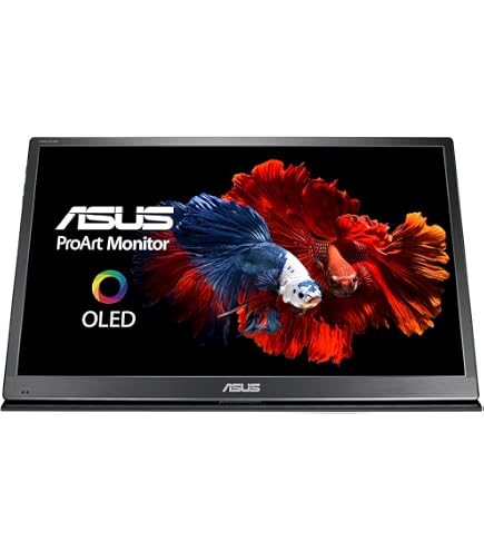Amazon.co.jp: ASUS ZenScreen Duo OLED MQ149CD 360°折りたたみ式