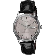 LONGINES 自動巻き腕時計 シルバー/ブラック LONGINES 自動巻き腕時計 シルバー/ブラック 自動巻き時計