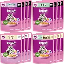 Amazon.co.jp: カルカン パウチ 12か月までの子ねこ用 60g×16袋
