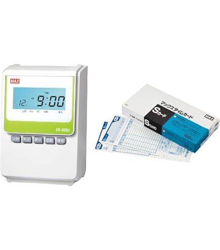 Amazon.co.jp: アマノ 勤怠管理ソフト付タイムレコーダーTimeP