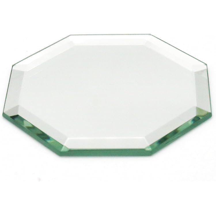 Amazon | 八角形×金色の風水デザイン コンパクトな10倍拡大鏡付き