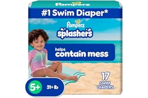 Pampers Splashers Swim Diapers Size L 17 Count