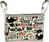 Pouche(ポーチェ) ストローラーオーガナイザー 北欧風アニマル (ブラック)