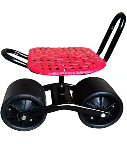 Amazon.co.jp: 農作業 椅子 草取り 園芸カート 20cm 34cm高さ