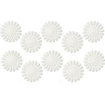 Amazon | 10枚セット ネイル カラーチャート (ラウンド, ナチュラル