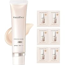 マキアージュ　ファンデーション　パウダー　化粧下地　サンプル　281個セット Amazon.co.jp: マキアージュ 化粧下地 ベースメイクセット エッセンス