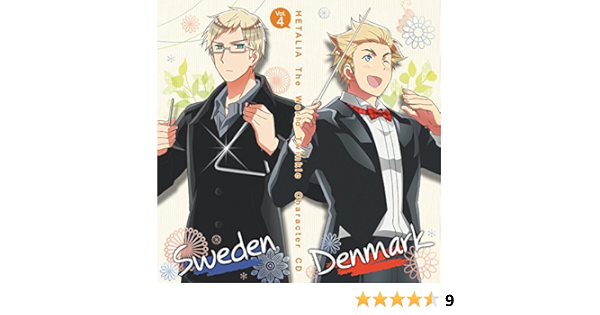 アニメ ヘタリア The World Twinkle キャラクターcd Vol 4 デンマーク スウェーデン Amazon Co Jp