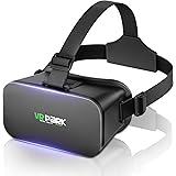 【2024強化版 VRゴーグル】 vrゴーグル スマホ用 Geakv VRヘッドマウントディスプレイ 1080P 超広角120°視野角 VRゴーグル 焦点距離&瞳孔間距離調整可 非球面光学レンズ 装着感良い 通気性 放熱性良い メガネ対応 スマホ v