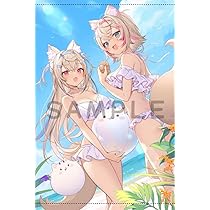 Amazon.co.jp: ホロライブENAdvent FUWAMOCO フワモコ B2タペストリー 