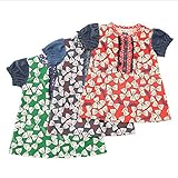 Bobson ワンピース(80～130cm)キムラタンの子供服 レッド 95 (77318x77818-151b)