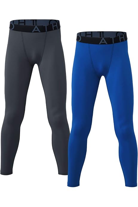 PIQIDIG Youth Boys Compression Pants 3 