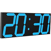 ★未開封品★CHKOSDA 27インチ両面デジタル壁掛け時計（レッド） Amazon.co.jp: CHKOSDA 27インチ両面デジタル壁掛け時計