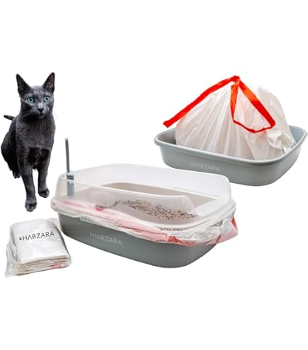 Litter Bags Papettly Cat Litter Box Liners With Drawstring 20