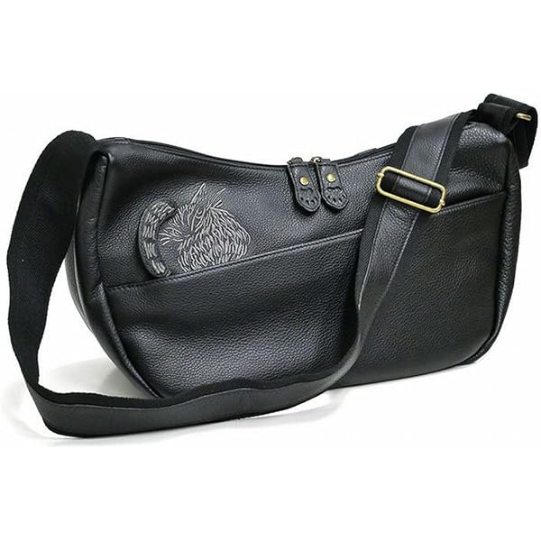 Amazon | [わちふぃーるど] 猫のダヤン ダヤン 本革 猫耳レザーミニ