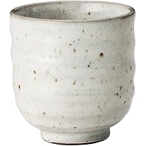 Amazon｜山下工芸 湯呑み 陶器 φ8.3×8.5cm(250cc) 粉引青磁中