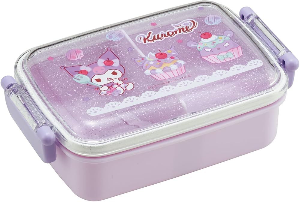 スケーター(Skater) 子供用 弁当箱 ランチボックス 450ml サンリオ クロミ Fancy Snacks Weets 女の子 RBF3AN-A